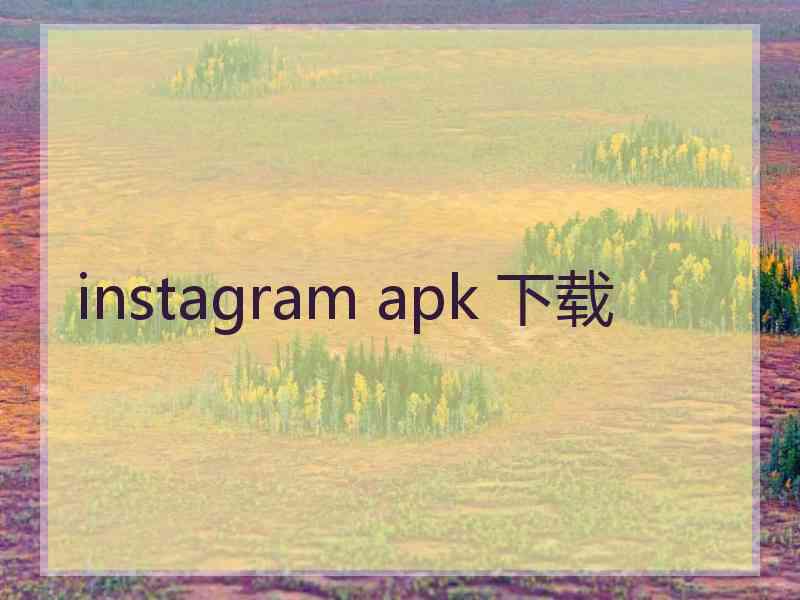 instagram apk 下载