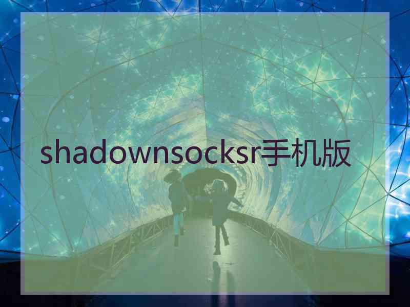 shadownsocksr手机版