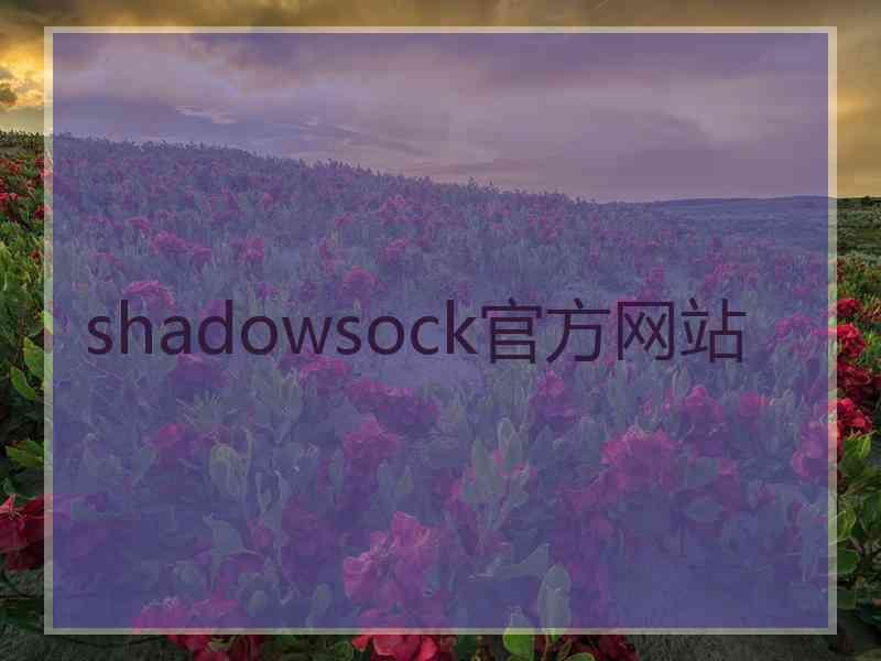 shadowsock官方网站